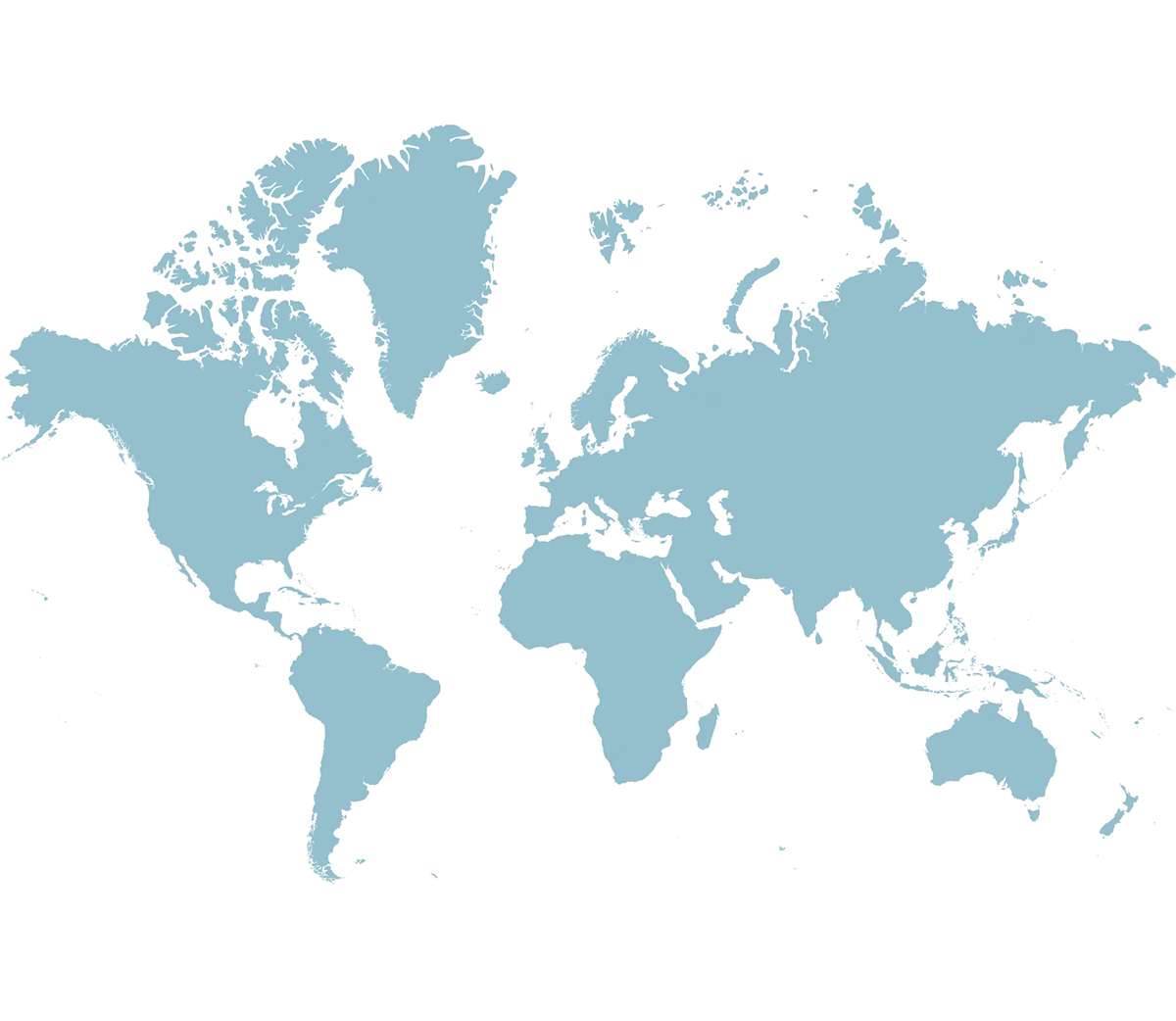 world North America